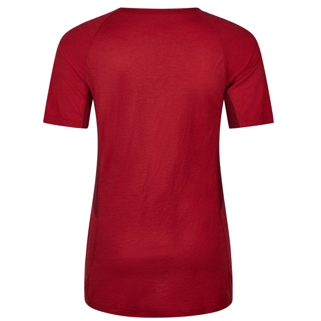 Der beste Baselayer fuer Damen aus biologischer Merinowolle auf dem Markt - Rückenansicht