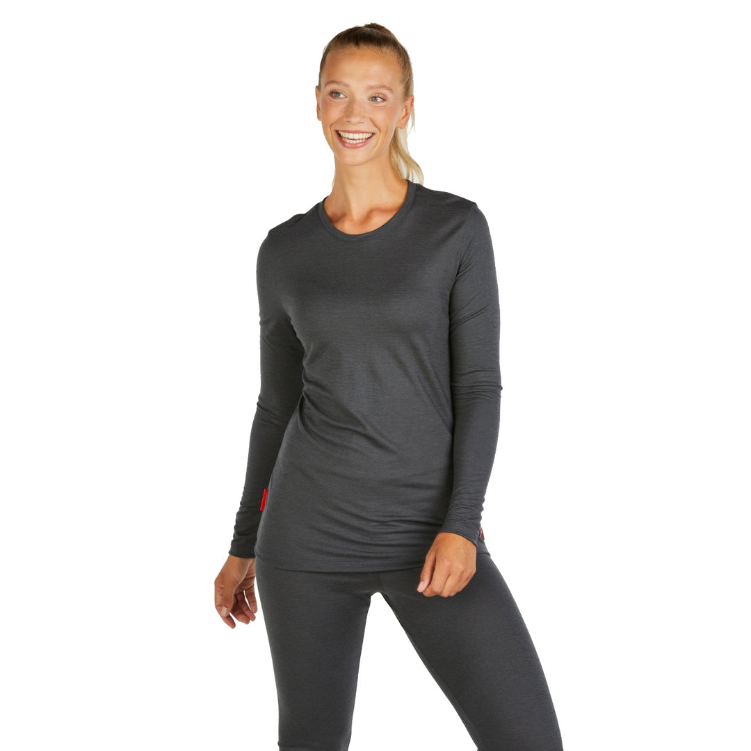 Sportshirt Langarm Frauen Basic