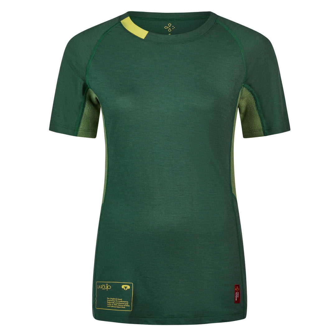 Bio Sportshirt fuer Damen aus Merinowolle und in Deutschland hergestellt