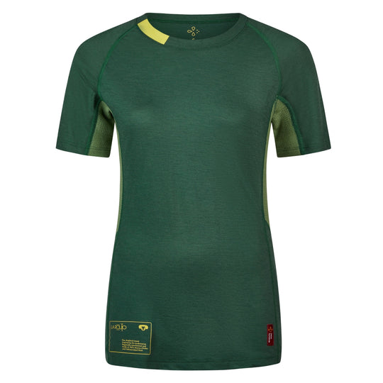 Bio Sportshirt fuer Damen aus Merinowolle und in Deutschland hergestellt