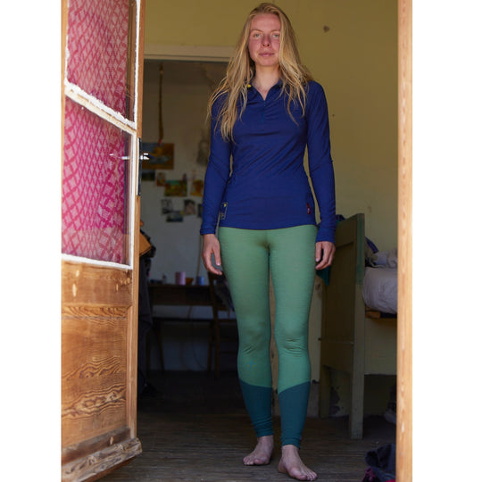 Fairer Frauen Leggins aus biologischem Merino made in Germany