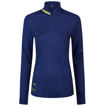 T-Shirt Langarm mit Zip Frauen