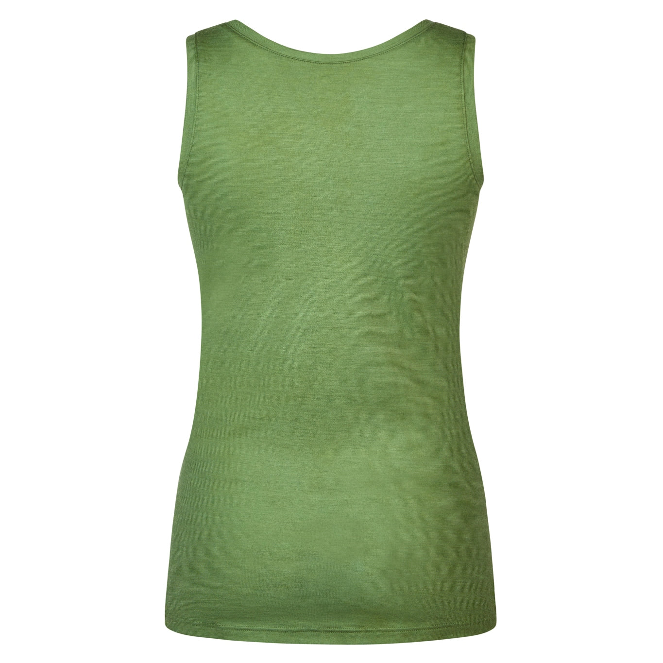 Grüner Tank-Top, Merino Unterhemd für Frauen aus regionaler und biologischer Wolle, in Deutschland produziert
