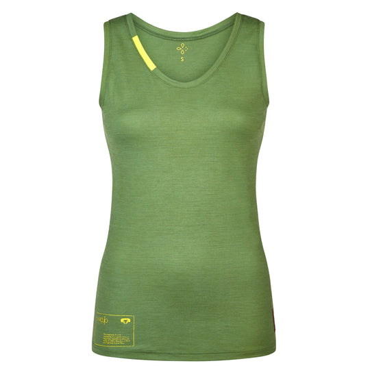 Fairer Tank-Top, Merino Unterhemd für Frauen aus regionaler Wolle, in Deutschland produziert