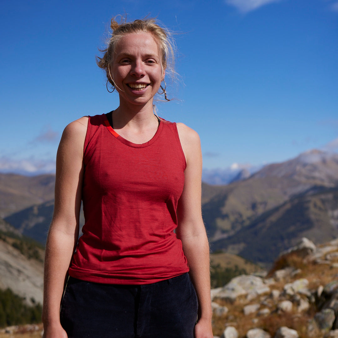 Tank-Top Merino, Unterhemd für Frauen aus regionaler Wolle, in Deutschland produziert