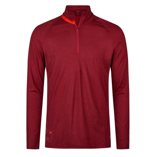 T-Shirt Langarm mit Zip Männer